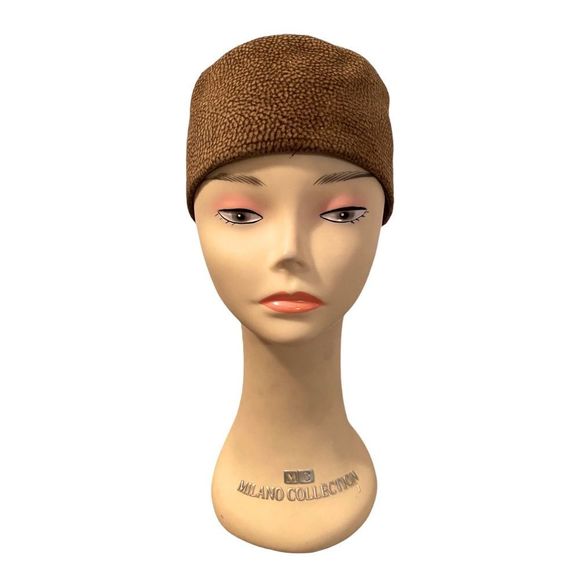 Vintage CHRISTIAN DIOR Suede Toque Hat